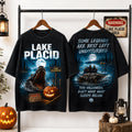 Lake Placid Halloween Black T-Shirt Spooky Halloween Clothing Gifts For Horror Movie Lovers - Gearneko