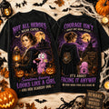 Hermione Granger Harry Potter Courage Halloween Graphic T-Shirt Spooky Halloween Clothing Gifts For Fans - Gearneko
