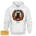 Personalized Halloween Cat Hoodie Spooky Halloween Apparel Presents For Cat Lovers - Gearneko