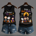 Snoopy's Boo Crew Halloween Tank Top Halloween Merch Gifts For Snoopy Lovers - Gearneko