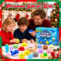 Dumpling Squishy Advent Calendar Mystery Dumpling Xmas Countdown Gifts For Sisters - Gearneko