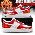 Custom Jonas Brothers Shoes The Burning Up Tour All Over Again 2026 Sneakers Gifts - Gearneko