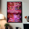 KDA League Of Legends Start A Fire New Song Poster League Of Legends Merch Gifts For LOL Fans - Gearneko