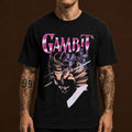 Marvel X Men Gambit Black T-Shirt Marvel Merch Unique Gifts For Boyfriend - Gearneko