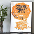 Sienna Spiro Nashville TN Event Poster Sienna Spiro Merch Unique Gifts For Music Lovers - Gearneko