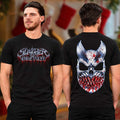 Slaughter To Prevail Merch Halloween Collection Chrome Mask T-Shirt Slaughter To Prevail Concert Attire - Gearneko