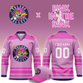 Custom Toledo Walleye 2026 Pink In The Rink Jersey Toledo Walleye Merch Best Fan Gifts - Gearneko