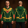 Marvel Television Vision Quest Vision Reversible Zip Hoodie Marvel Apparel Gifts For Brother - Gearneko