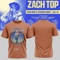 Zach Top Merch Cold Beer Country Music Tour 2026 T-Shirt Cool Gifts For Zach Top Lover - Gearneko
