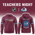 Colorado Avalanche x Teacher Appreciation Hoodie Colorado Avalanche Hooded Sweatshirt Fan Gifts - Gearneko
