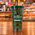 Dunkin X Marvel Avengers Doomsday Coffee Tumbler Dunkin Donuts Merch Gifts For Avengers Lovers - Gearneko
