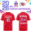 Kansas City Chiefs X Cancer Awareness Day T-shirt Kansas City Chiefs Merch Best Fans Gift - Gearneko