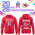 Kansas City Chiefs X Cancer Awareness Day Hoodie Kansas City Chiefs Merch Best Fans Gift - Gearneko