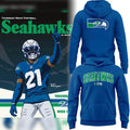 Seattle Seahawks Merch Throwback Hoodie Seattle Seahawks Gear Gifts For The 12s - Gearneko