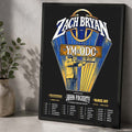 Zach Bryan The YM&ODO Tour 2027 Tour Dates Home Decor Poster Zach Bryan Merch Gift Idea For Fans - Gearneko