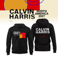 Calvin Harris Merch North America 2027 Tour Signed Hoodie Calvin Harris Hooded Sweatshirt Idea - Gearneko