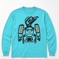 Jennifer Lawrence Haida Tlingit Native Raven Totem Long Sleeve Shirt Gifts For Jennifer Lawrence Lovers - Gearneko