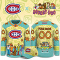 Custom Montreal Canadiens Scooby Doo Night Jersey Montreal Canadiens Apparel Gift Ideas - Gearneko