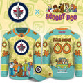 Personalized Winnipeg Jets Scooby Doo Night Jersey Winnipeg Jets Clothing Best Fan Gifts - Gearneko