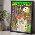 Saxsquatch The Conspiracy Theory Tour 2026 Tour Dates Home Decor Poster Saxsquatch Merch Gifts For Fans - Gearneko