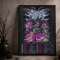 Signs Of The Swarm North American Fall Tour 2026 Tour Dates Poster Signs Of The Swarm Merch Best Fan Gifts - Gearneko