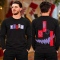 Tape B Merch Patchwork Unisex Long Sleeve Shirt Tape B Clothing Fan Gifts - Gearneko
