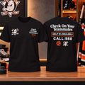 Anaheim Ducks X Violent Gentlemen Check On Your Teammates 988 T-Shirt Anaheim Ducks Clothing - Gearneko