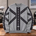 Airport Runway Graphic Crewneck Sweatshirt Airport Runway Graphic Clothing Gifts For Him - Gearneko