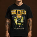Marvel Merch Black Panther King T'Challa The Kingdom Of Wakanda T-Shirt Presents For Marvel Lovers - Gearneko