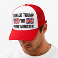 Donald Trump For Prime Minister Tyson Fury Trucker Hat Funny MAGA Cap Gift Ideas - Gearneko