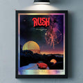 Rush Fifty Something Tour San Jose CA Event Poster Rush Merch Presents For Rock Fans - Gearneko