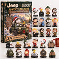 Jeep X Peanuts Snoopy Christmas Advent Calendar 24 Days Of Adventure Xmas Gifts For Snoopy Lover - Gearneko