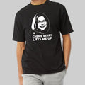 Cherie Berry Lifts Me Up Black T-Shirt Cherie Berry Clothing Gifts For Supporters - Gearneko