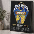 Zach Bryan The YM&ODO Tour 2027 Tour Dates Poster Zach Bryan Merch Gifts For Fans - Gearneko