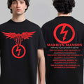 Marilyn Manson Merch Antichrist Superstar 30th Anniversary 2026 Angel With Dates Shirt Gifts For Fans - Gearneko