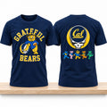 Cal Football Grateful Dead Bears 2026 T-Shirt California Golden Bears Apparel Fan Gear - Gearneko