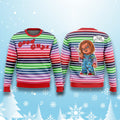 Chucky Good Guys Christmas Ugly Sweater Christmas Gifts For Chucky Lovers - Gearneko