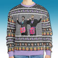 D In The Box Christmas SNL Ugly Christmas Sweater Funny Andy Samberg Xmas Clothing - Gearneko