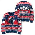 New England Patriot Batman I Am A Patriot Football Ugly Sweater Xmas Clothing Gifts For Fans - Gearneko
