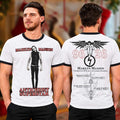 Marilyn Manson Merch 30th Anniversary Antichrist Superstar US Tour 2026 Fallen Angel Halo Shirt Fan Gifts - Gearneko