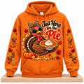 Just Here For The Pie Thanksgiving 2026 Hoodie Thanksgiving Apparel Gifts For Bff - Gearneko
