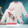 Disney Huey Dewey And Louie Holiday Christmas Ugly Sweater Christmas Gifts For Disney Lovers - Gearneko