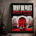 Twenty One Pilots Columbus OH Event Poster Twenty One Pilots Concert Poster Best Fan Gift - Gearneko