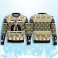 Chris Farley Fat Guy In A Little Coat Ugly Christmas Sweater Christmas Gifts For Chris Farley Lovers - Gearneko