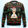 Bob Belcher Fine I'll Go Bob's Burgers Ugly Christmas Sweater Bob Belcher Xmas Clothing - Gearneko