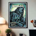 Metallica Life Burn Faster Las Vegas NV 2026 Event Poster Best Metallica Merch Presents For Music Lovers - Gearneko