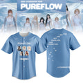 Le Sserafim Merch Pureflow 2026 Tour Baseball Jersey Best Presents For Fans - Gearneko
