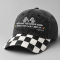 Because You Never Know When The Last One Is Kyle Busch Hat 2026 Kyle Busch Baseball Cap - Gearneko