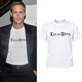 Alexander Skarsgard Lick My Worm White T-Shirt Alexander Skarsgard Clothes Unique Gifts For Brother - Gearneko