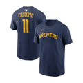 Jackson Chourio Milwaukee Brewers No 11 T-Shirt Milwaukee Brewers Clothing Gifts For Baseball Fans - Gearneko